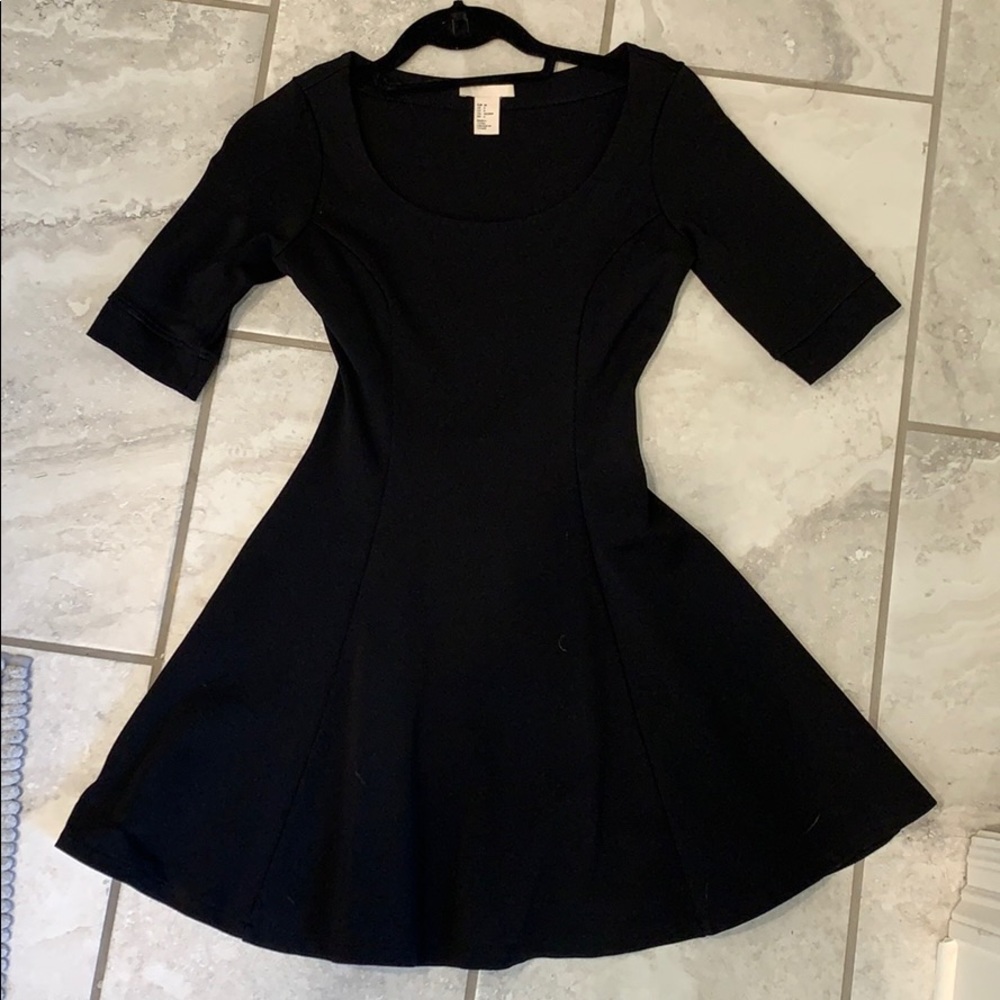 Black Skater Dress - H&M